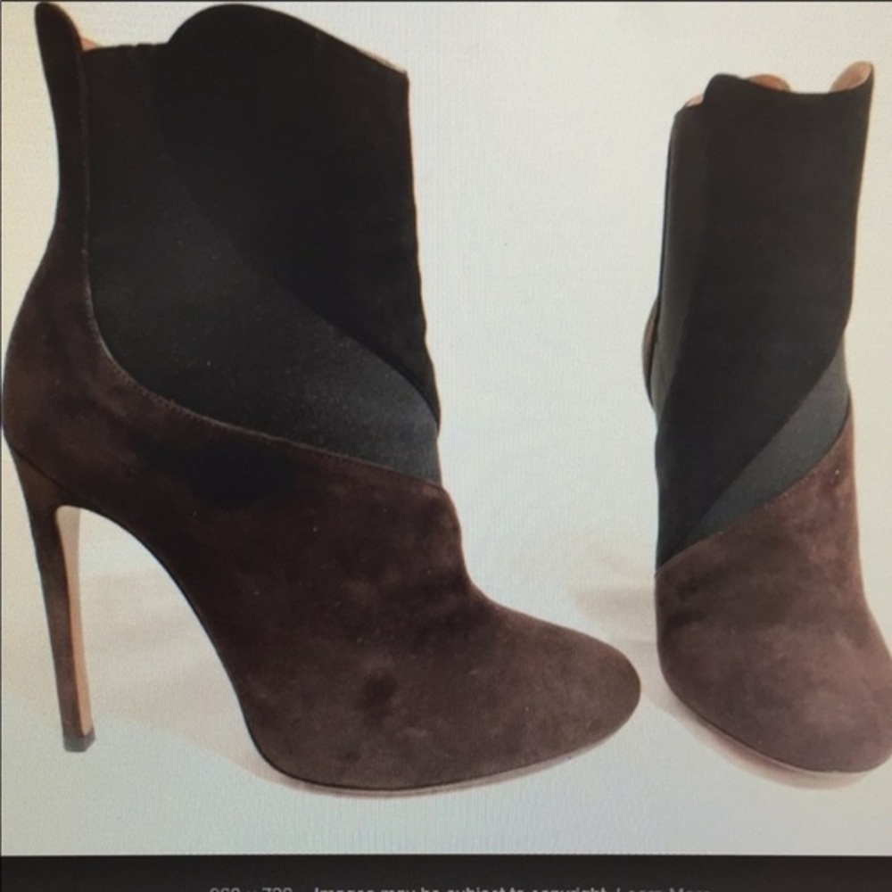Alaia Two Tone Boots - Size 7/ EUR 37.5